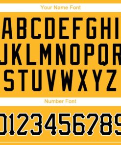 Custom Gold Black-White Baseball Jersey Suit for daily life, Fabric: 95% polyester and 5% spandex, Regular fit, Stitch Color: automatically matched based on patterns